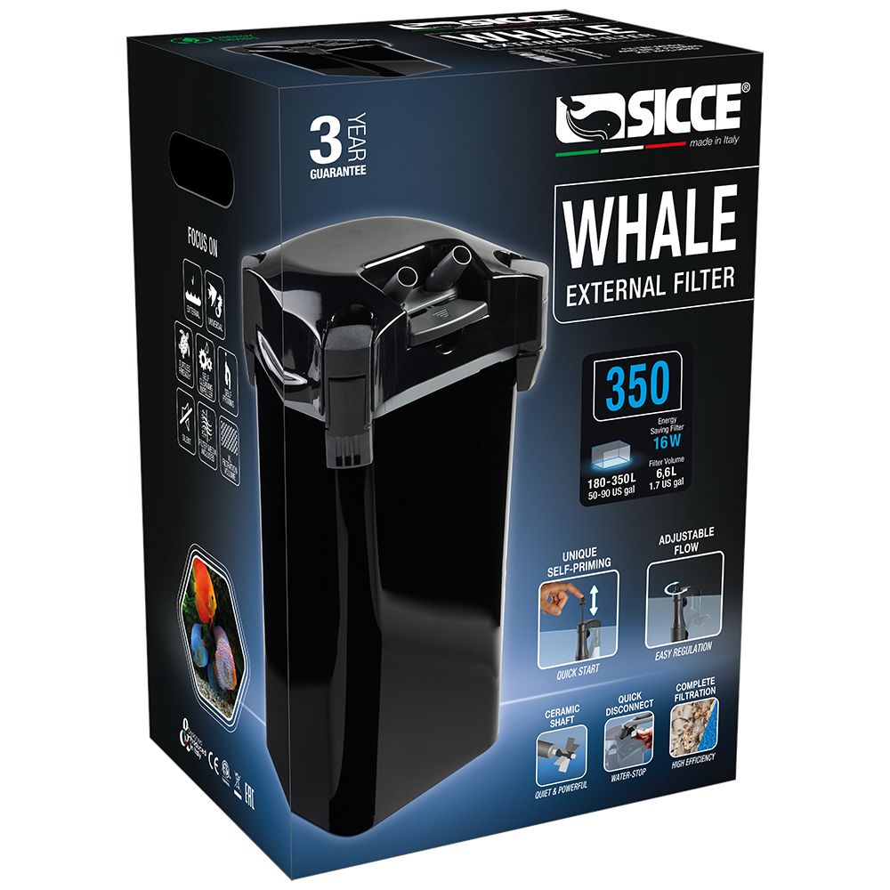 Sicce Whale 350 Negru Sicce