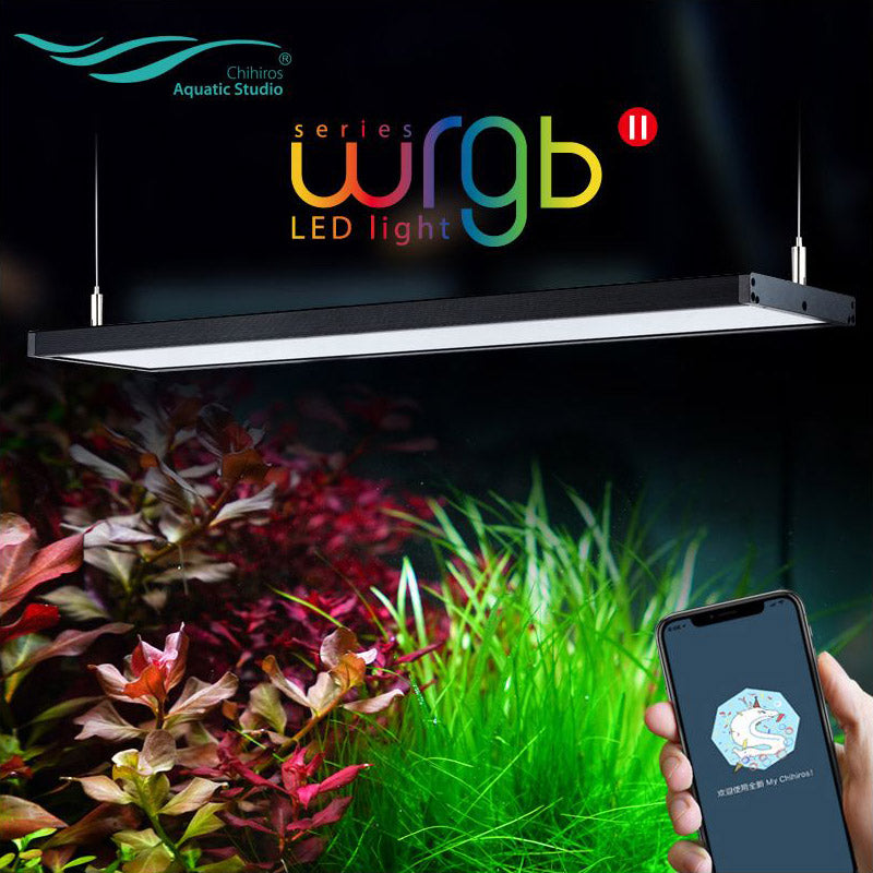 Chihiros WRGB II 120 cm LED (120-140 cm, 130 W, 7700 lm) - Aquatia