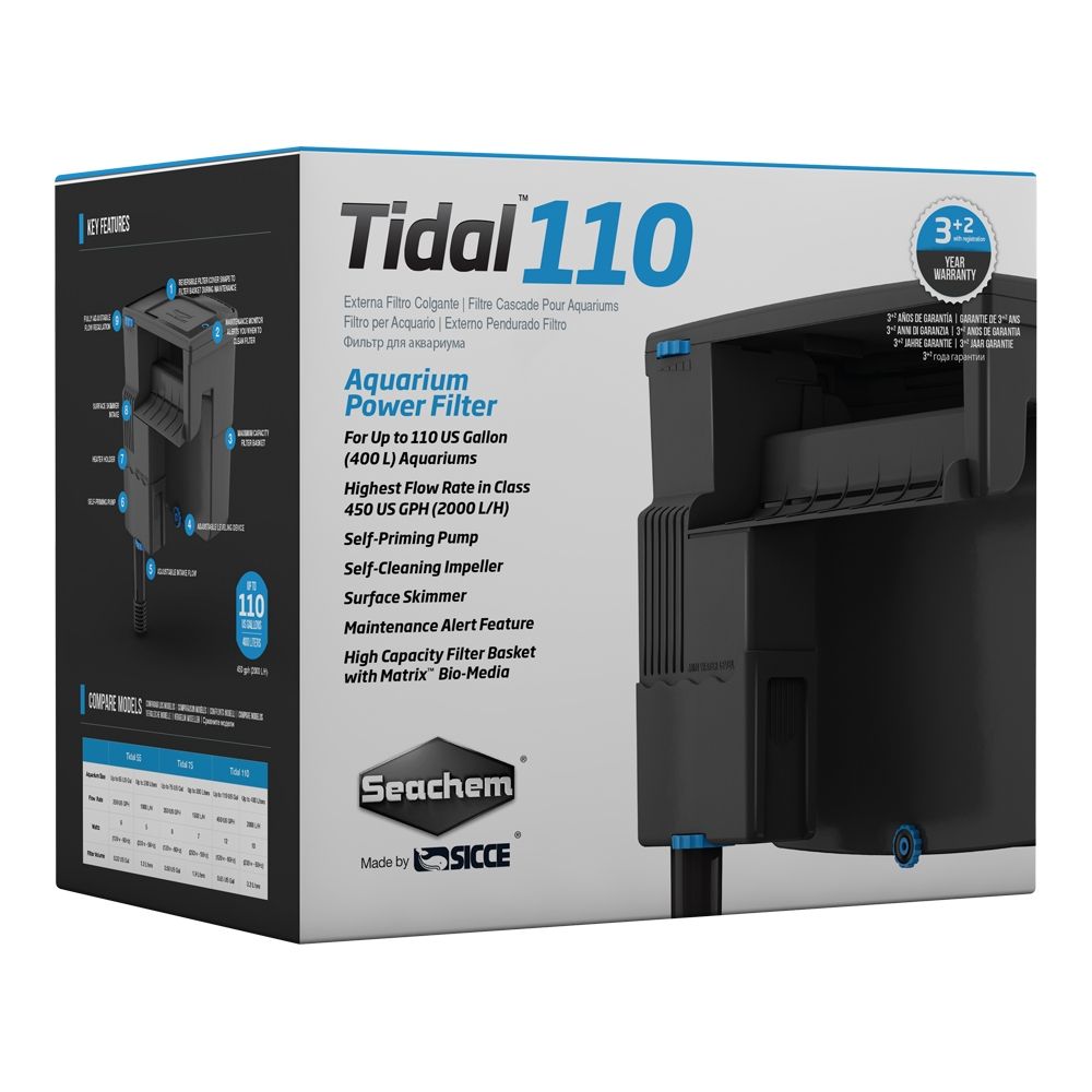 Seachem Tidal 110 - filtru hang - on - Aquatia