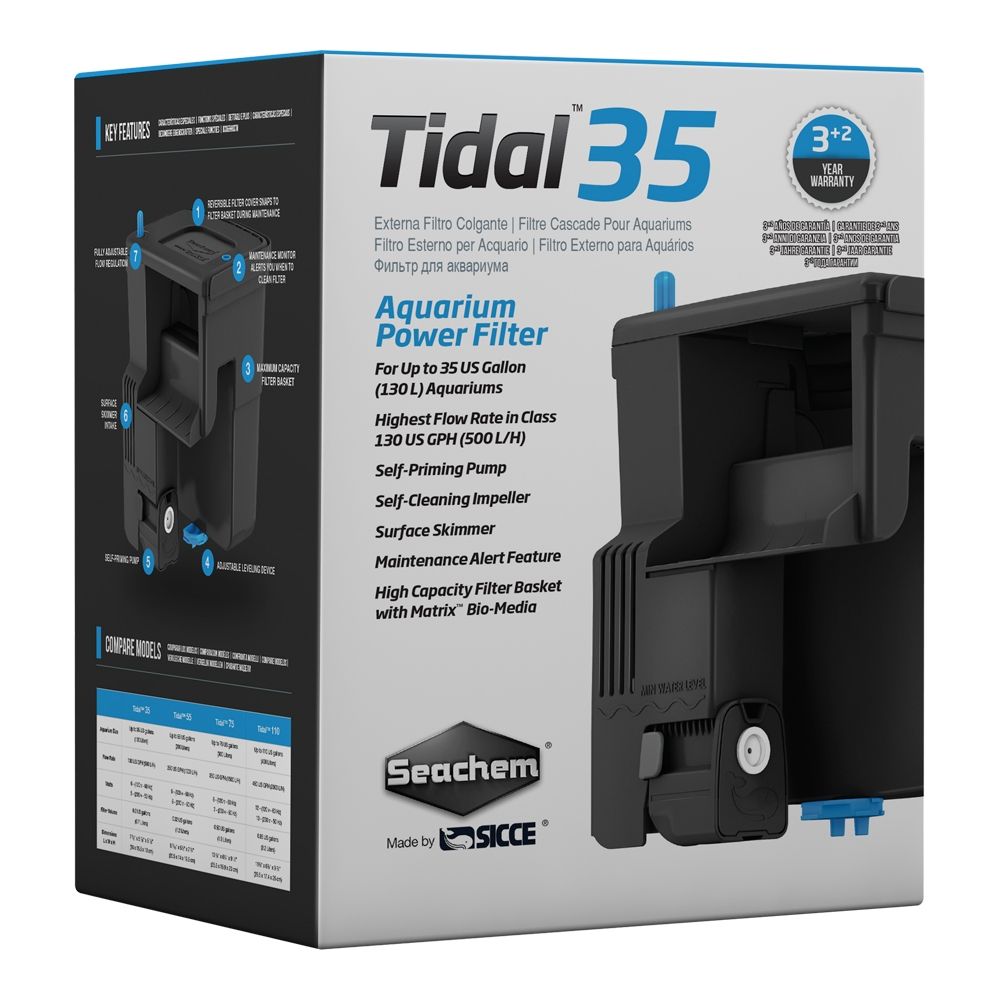 Seachem Tidal 35 - filtru hang - on - Aquatia